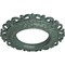 Ekena Millwork Orrington Ceiling Medallion (Canopies up to 6 5/8"), 13 1/4"OD x 6 5/8"ID x 1 1/8"P, Cloud Burst CM13ORCBF - alternate 3